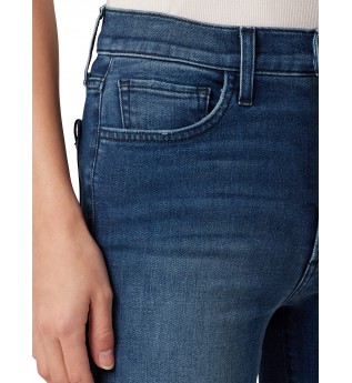 Women's High Rise Flare Jeans with Turned-Out Legs