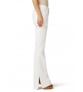 Women's White Bootcut Pants