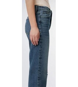 Women's high waist wide leg jeans