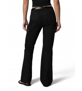 Women's black flared pants