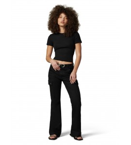 Women's black flared pants