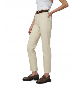 Women's Apricot High Rise Slim Fit Cropped Jeans