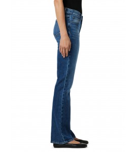 Women's mid-rise flared jeans