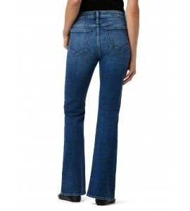Women's mid-rise flared jeans
