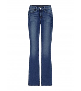 Women's mid-rise flared jeans