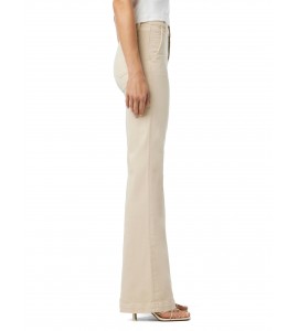 Women's Cream Flare Jeans