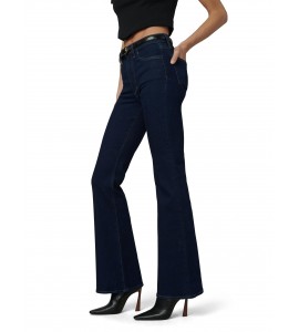 Women's High-Rise Flared Mop Pants