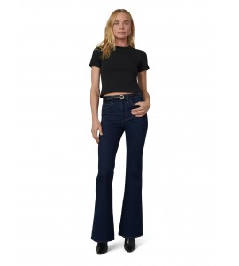 Women's High-Rise Flared Mop Pants