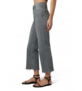 Women's Light Heart Jeans with Raw Edges
