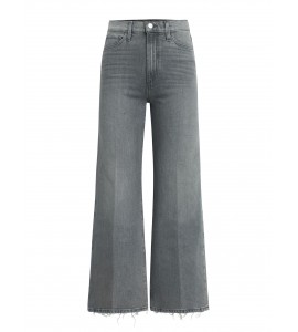 Women's Light Heart Jeans with Raw Edges