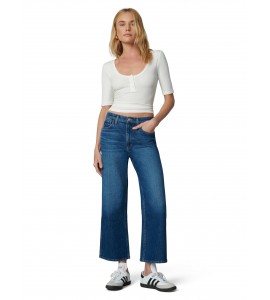 Vintage High Rise Straight Barrel Wide Leg Jeans