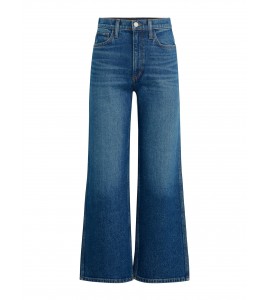 Vintage High Rise Straight Barrel Wide Leg Jeans