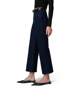 Women's Indigo High Rise Wide Leg Jeans